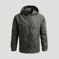 Michael | Men's Hooded Outdoor Zip Jacket for Spring