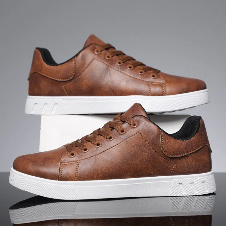 Andrew | Men's Classic Low Top Lace-Up Sneakers