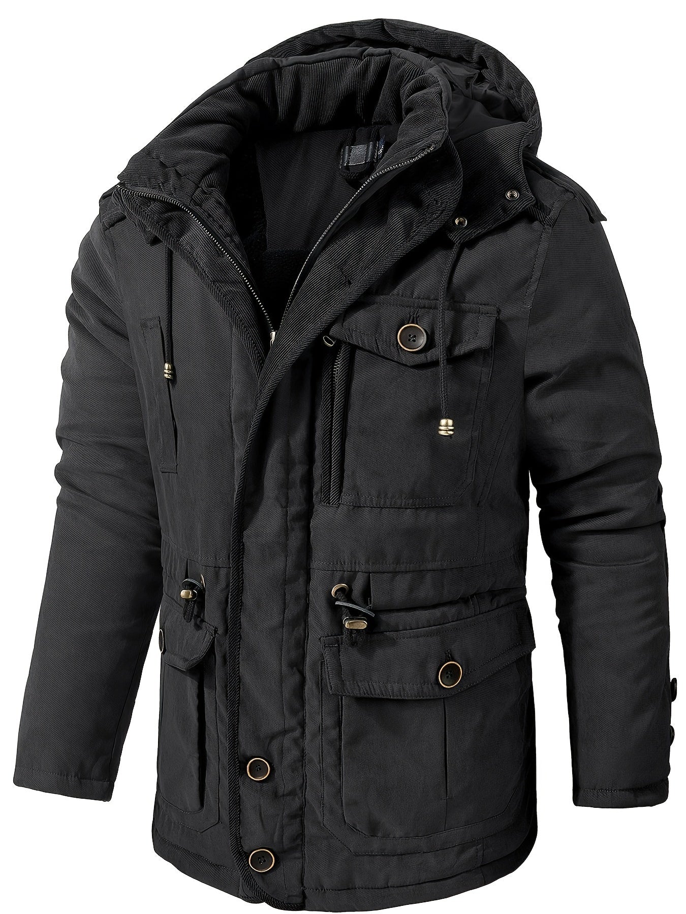 Alexander | Men's Insulated Hooded Utility Jacket