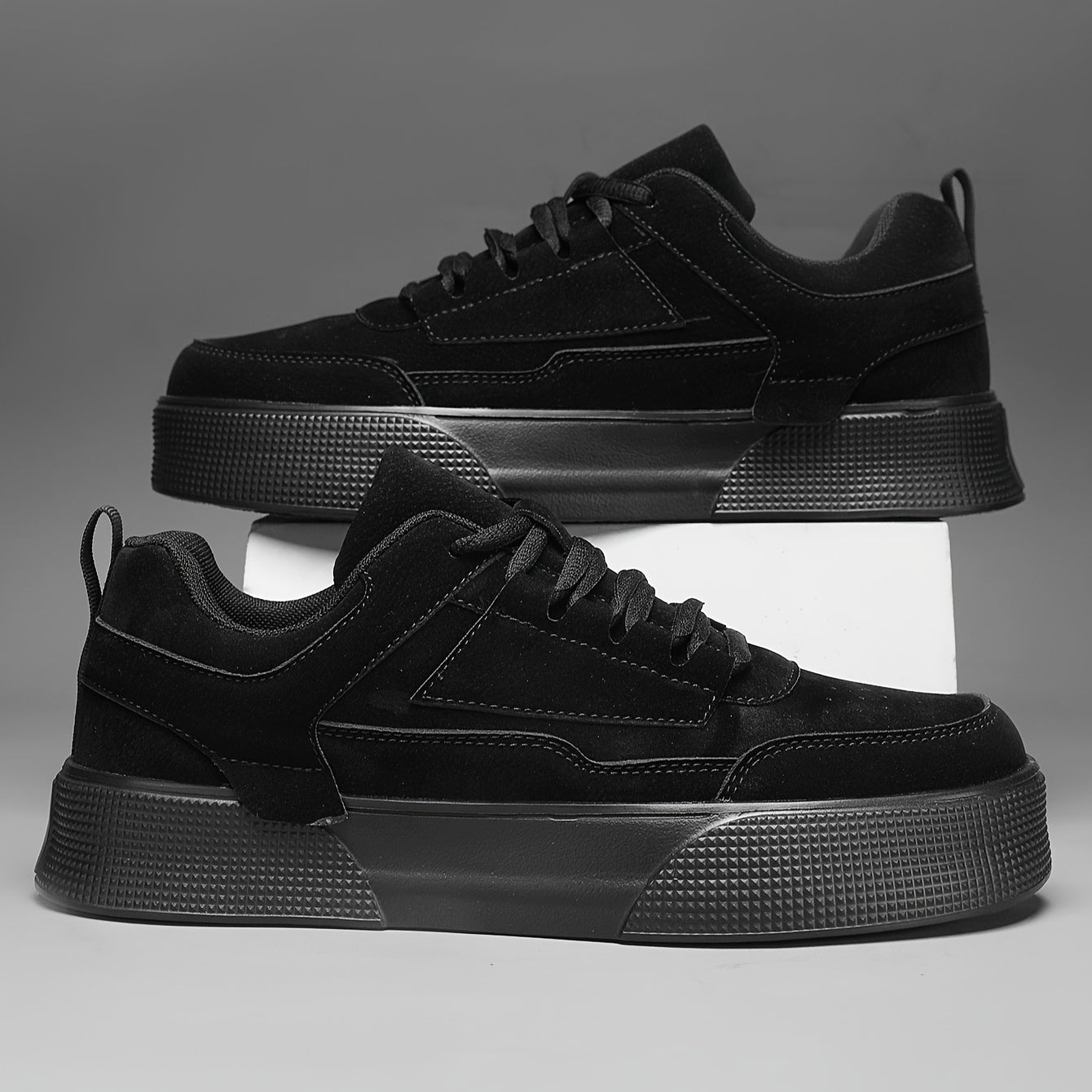 Anthony | Men's Lace-Up Street Sneakers with Chunky Soles