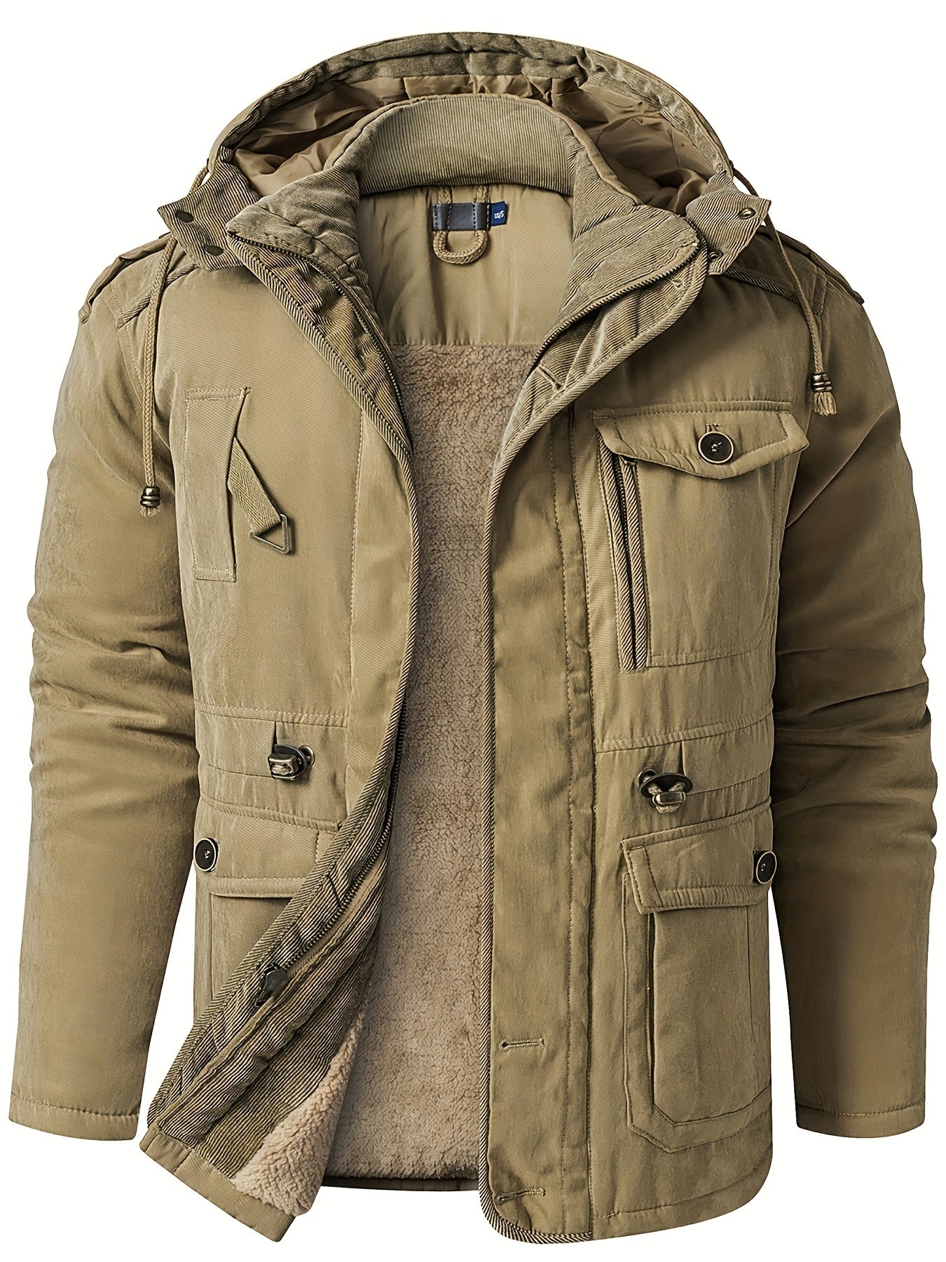 Alexander | Men's Insulated Hooded Utility Jacket
