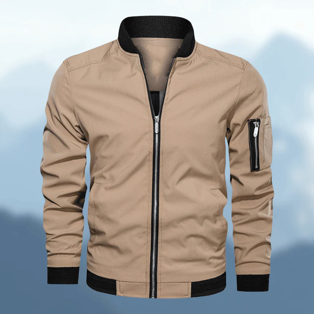Adam | Stylish Men's Slim Fit Bomber Jacket