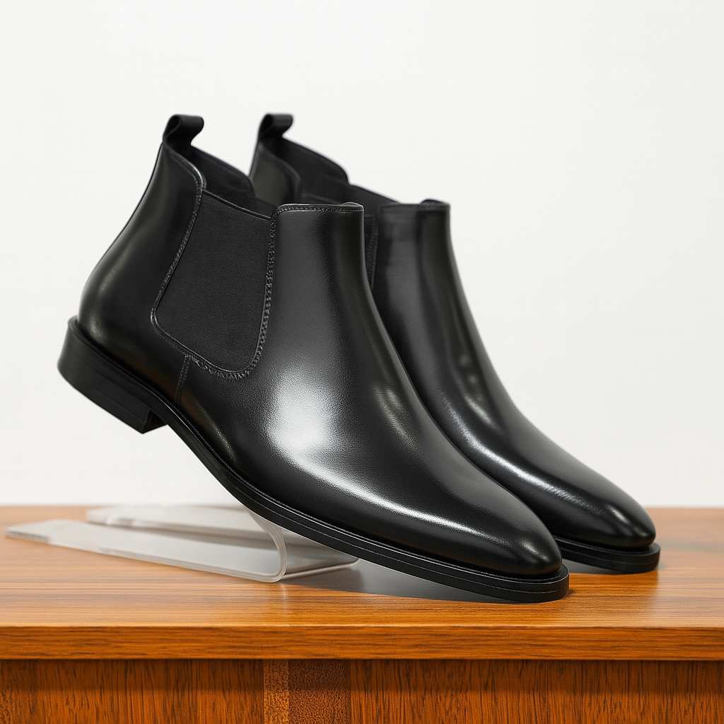 Austin | Men's Chelsea Boots in Brown Leather