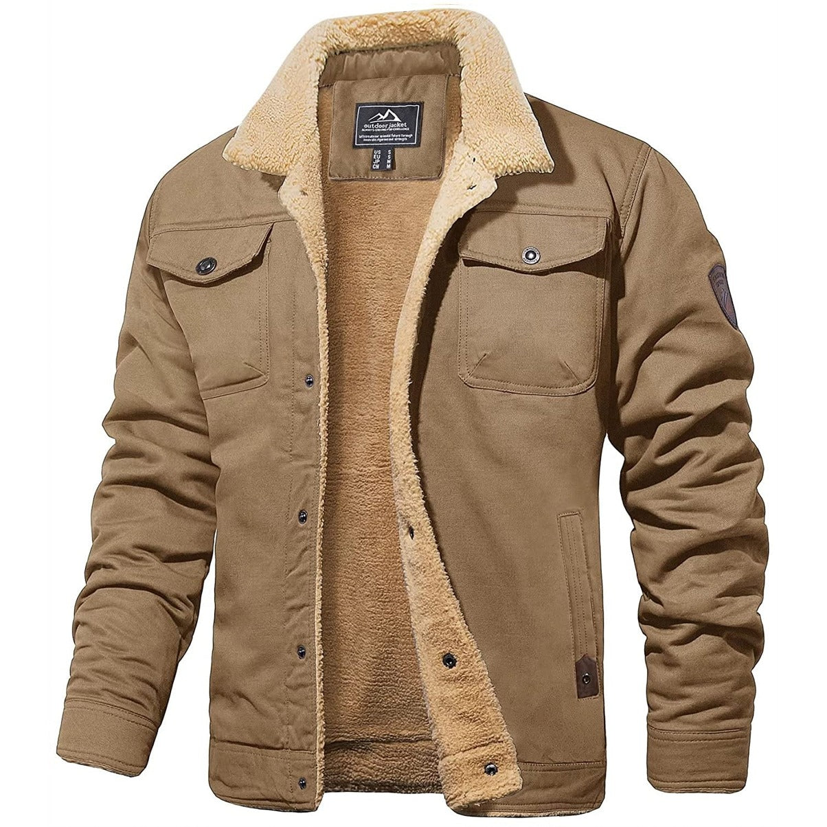Brian | Men's Outdoor Casual Jacket with Warm Lining