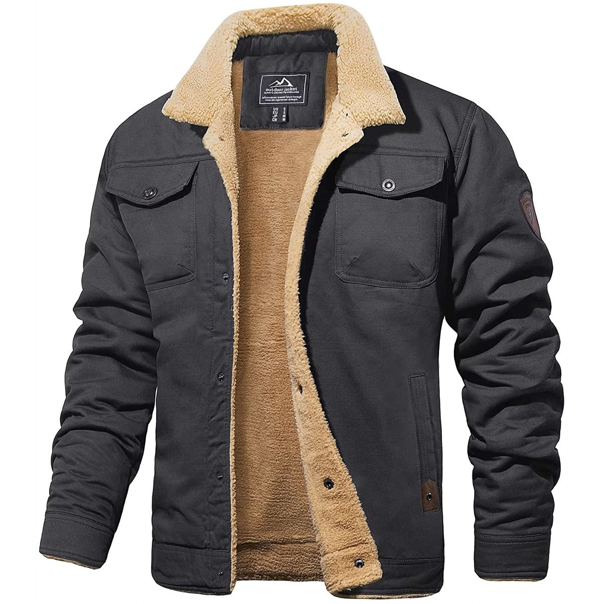 Brian | Men's Outdoor Casual Jacket with Warm Lining