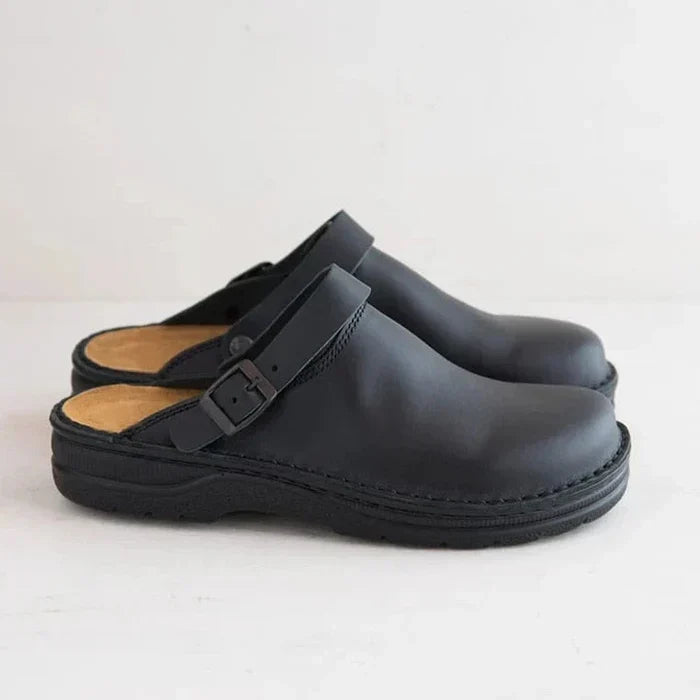 Arthur | Trendy Leather Clogs for Men