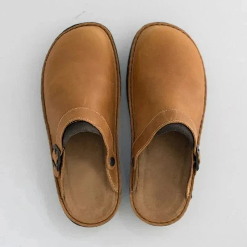 Arthur | Trendy Leather Clogs for Men