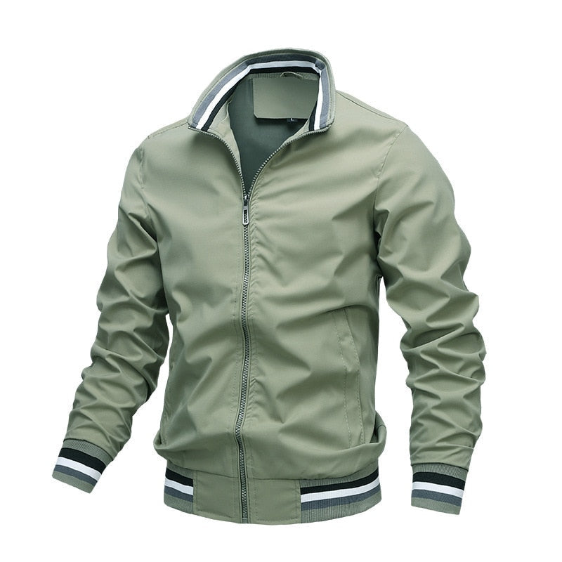 Brian | Men's Lightweight Casual Zipper Bomber Jacket