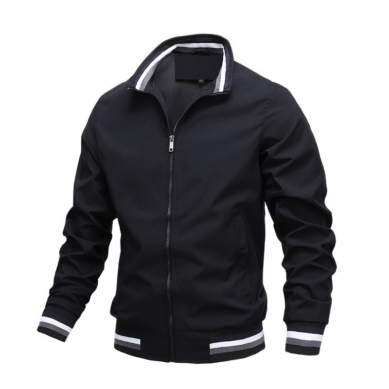 Brian | Men's Lightweight Casual Zipper Bomber Jacket
