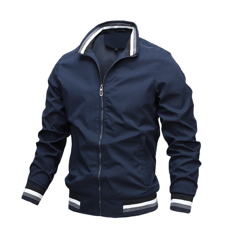 Brian | Men's Lightweight Casual Zipper Bomber Jacket
