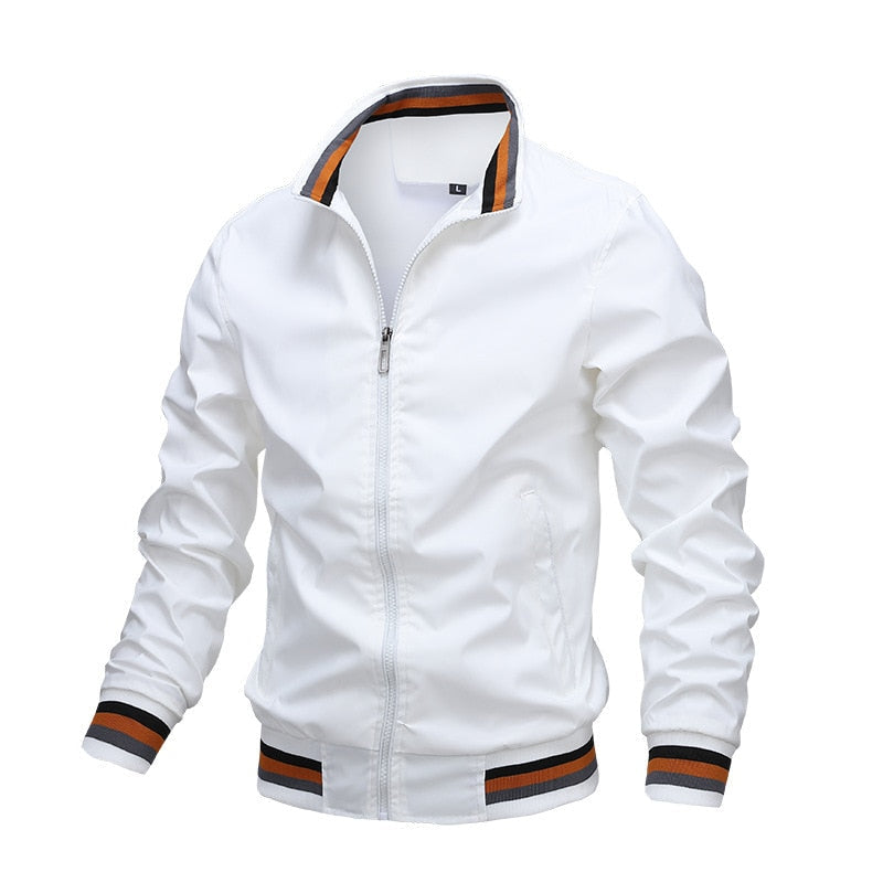 Brian | Men's Lightweight Casual Zipper Bomber Jacket
