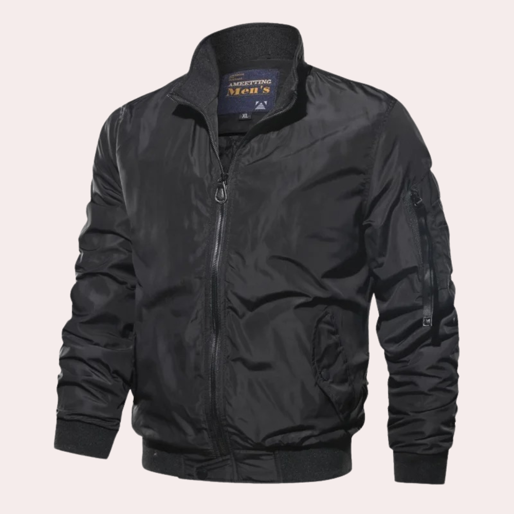 Anthony | Men's Classic Bomber Jacket with Zipper