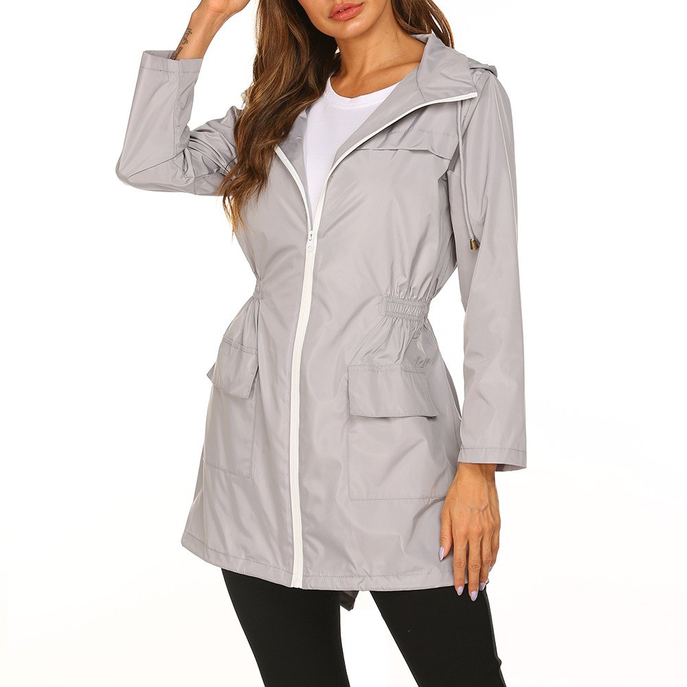 Candice | Hooded Rain Jacket for Women