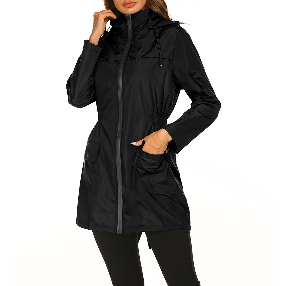 Candice | Hooded Rain Jacket for Women