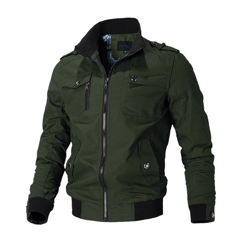 Aiden | Men's Tactical Casual Zip-Up Jacket