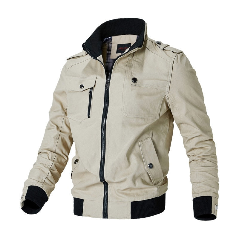 Aiden | Men's Tactical Casual Zip-Up Jacket