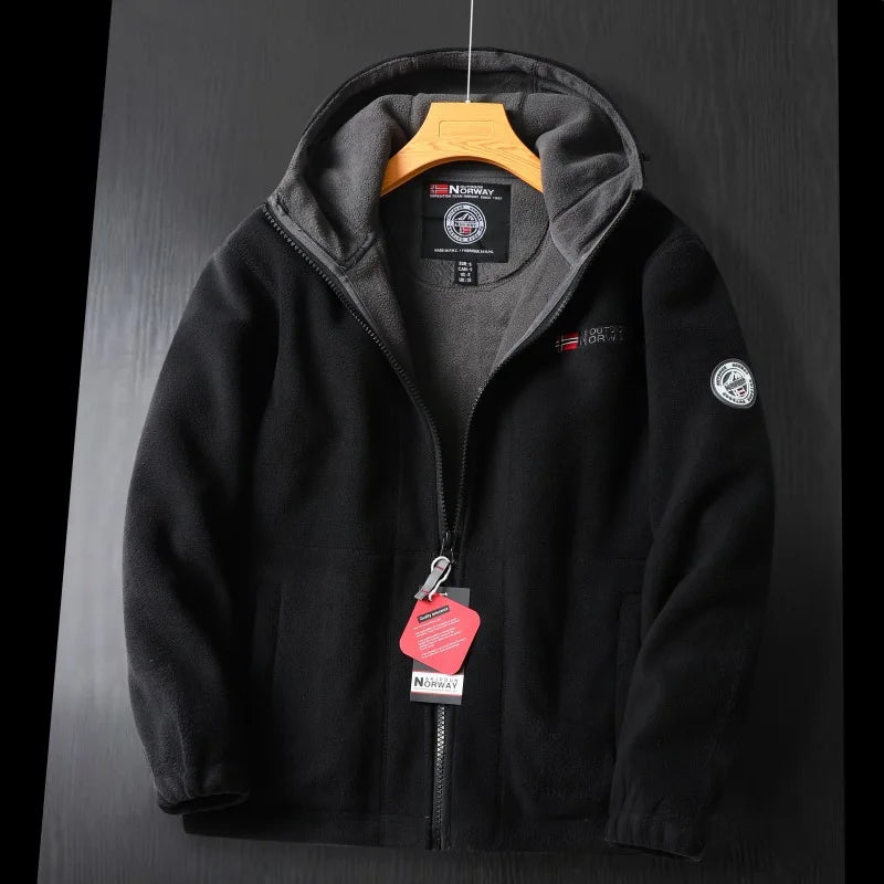 Harold | Men's Insulated Hooded Fleece Outdoor Jacket
