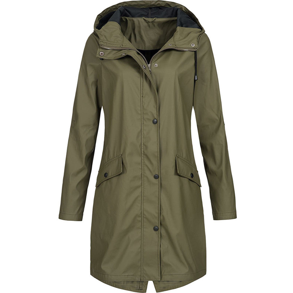 Cara | Women's Long Hooded Jacket