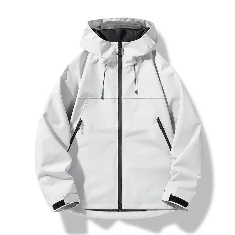 Jace | Men's Windproof and Waterproof Hooded Shell Jacket