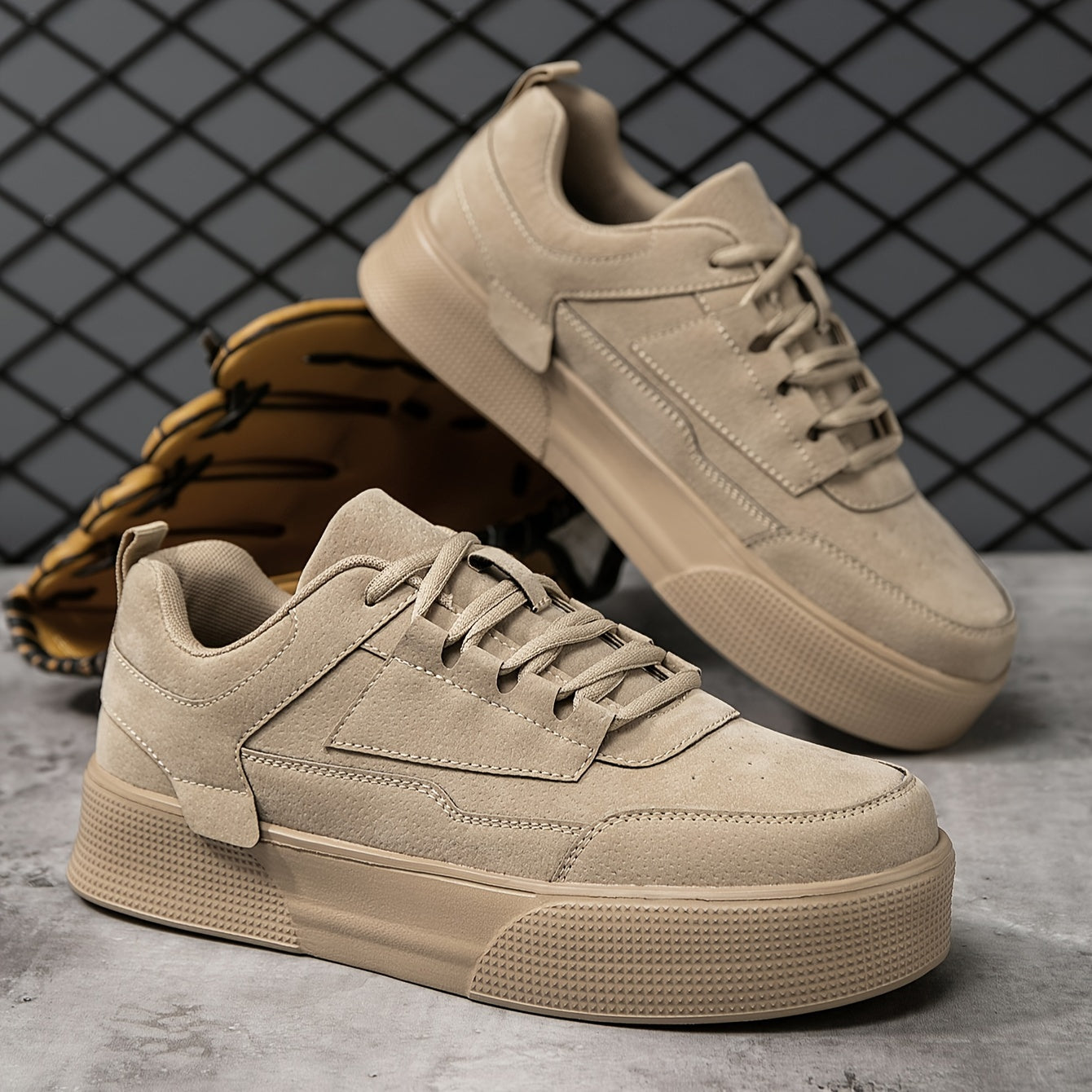Anthony | Men's Lace-Up Street Sneakers with Chunky Soles
