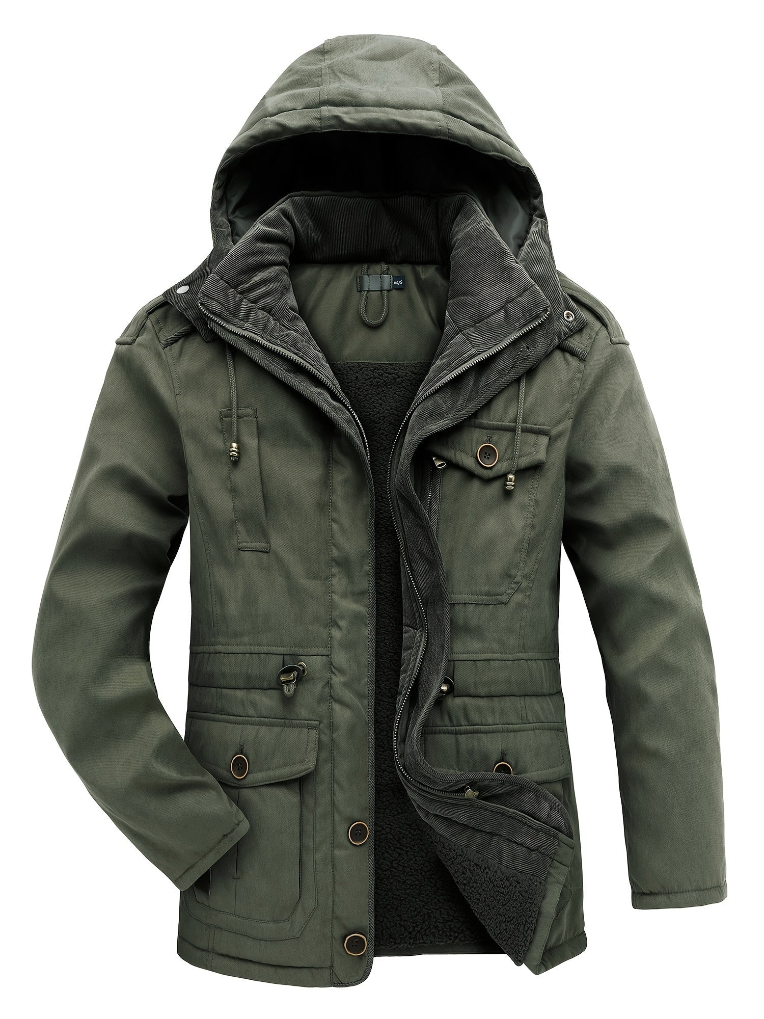 Alexander | Men's Insulated Hooded Utility Jacket