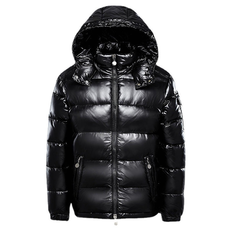 Brandon | Men's Quilted Winter Jacket with Hood and Zipper